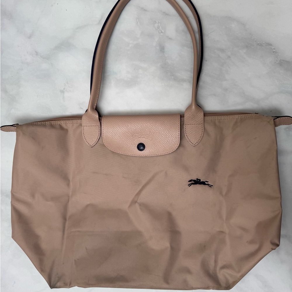 Longchamp Blush Pink Tote Bag size Large